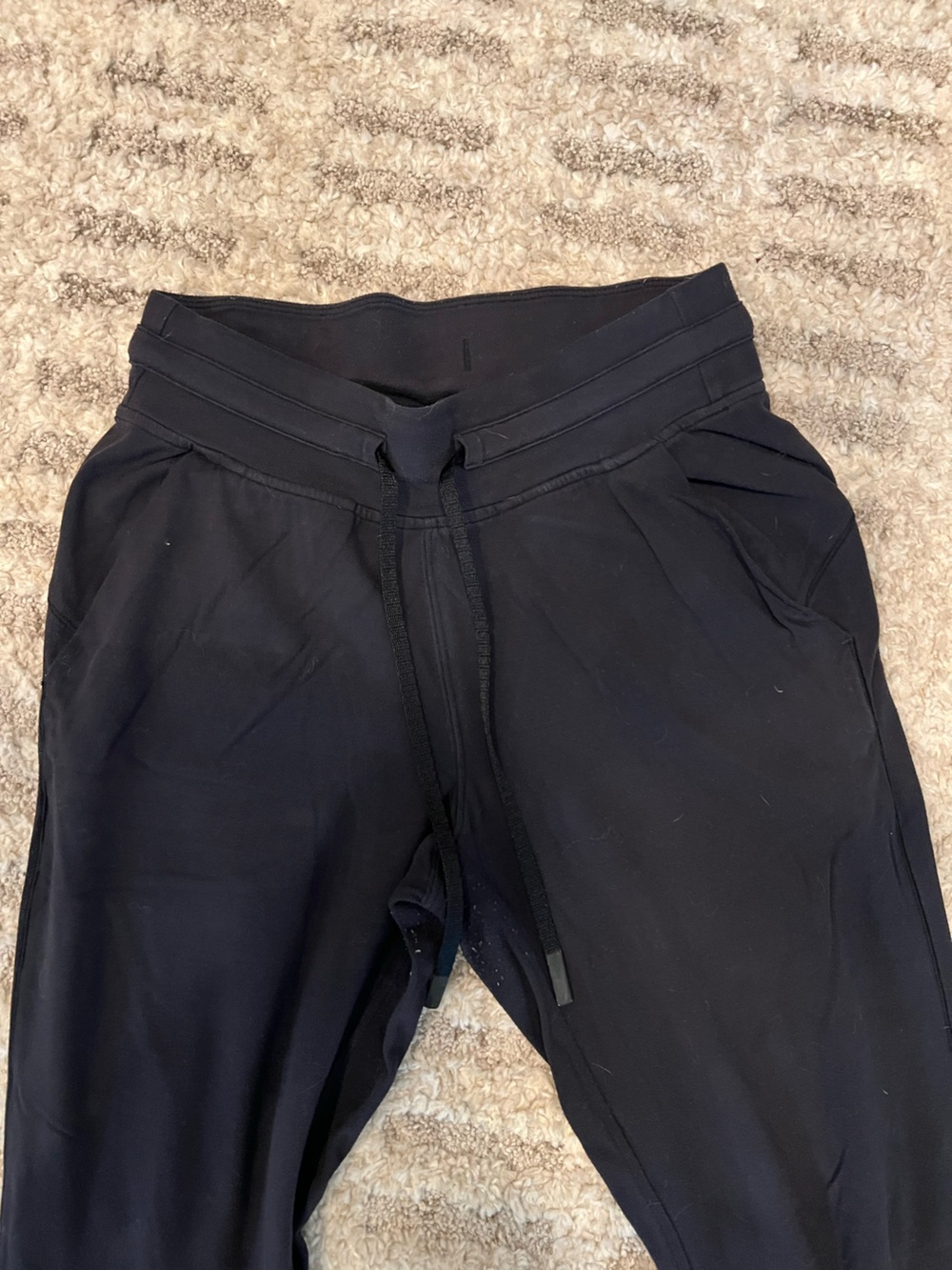 Lulu lemon ladies black joggers